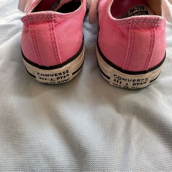 Converse all star kids pink shoes size 3 - Picture 2 of 8